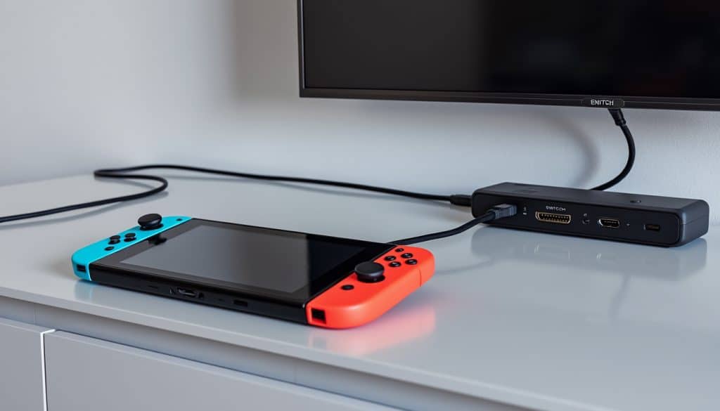 Comment connecter la switch à la télévision ?