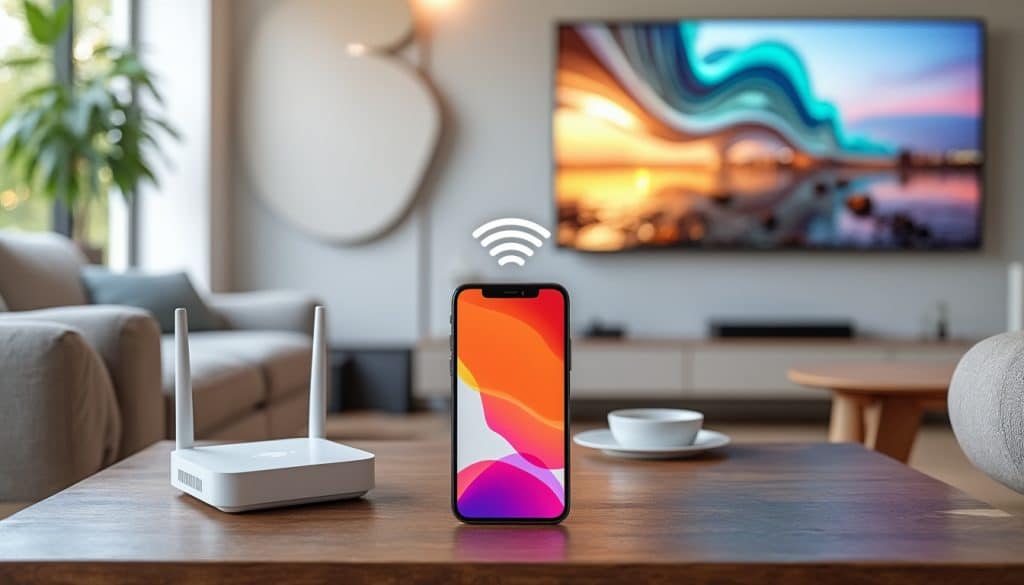 Dupliquer écran iPhone sur TV : branchements et réglages